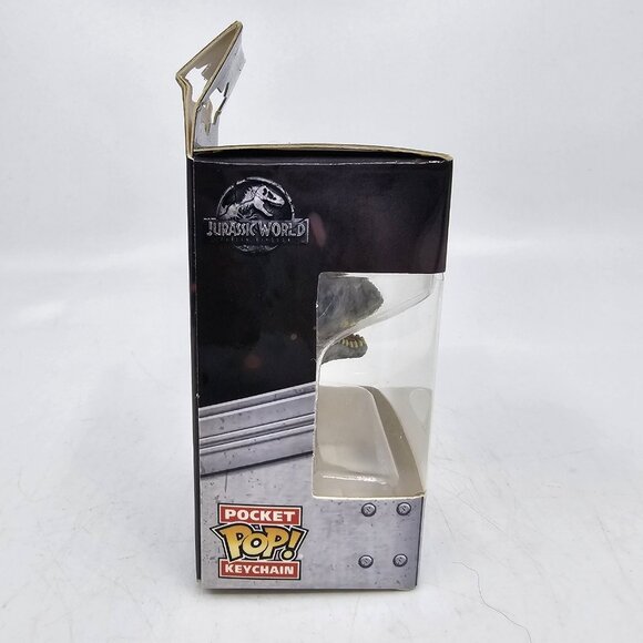 Funko Pocket Pop Keychain Jurassic World Dominion Velociraptor BLUE Vinyl - Picture 4 of 9